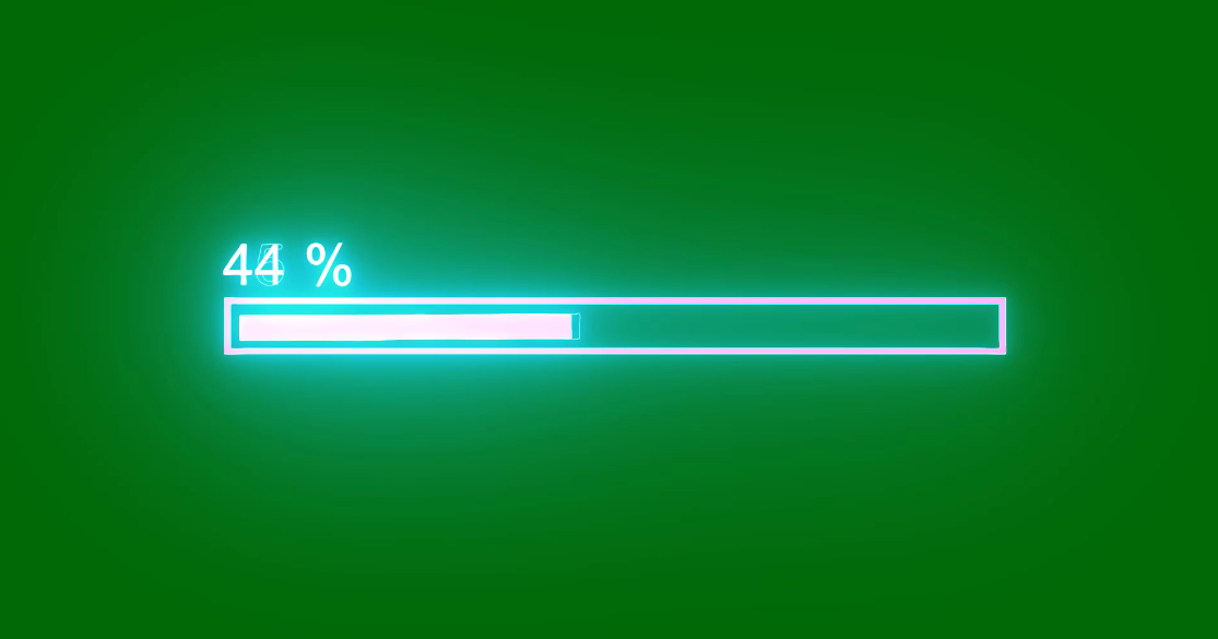 Green screen loading bar video footage free download New loading bar