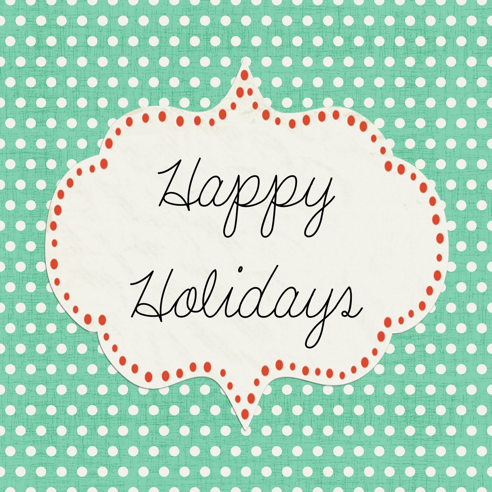 A Dozen Years Later FREE Square Merry Christmas Happy Holidays 