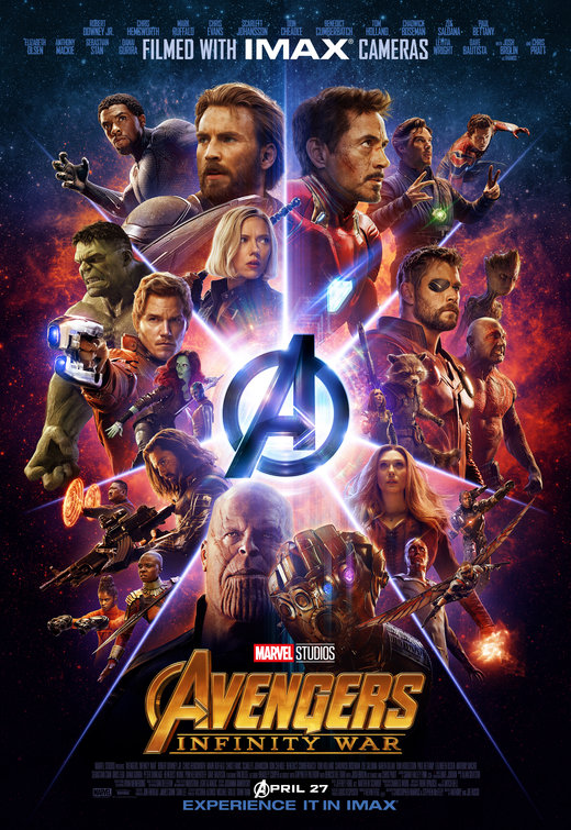 Avengers Infinity War movie poster