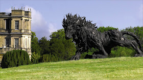 Image result for Lion 2 by Ji Yong-Ho in the gardens of Chatsworth House