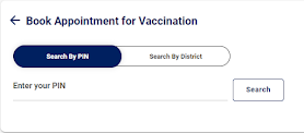 Register For COVID Vaccine Online by PIN or District wise