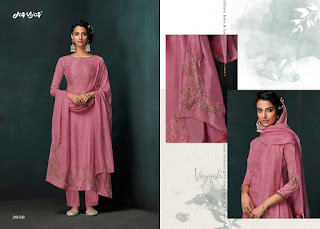 Jay Vijay Lehja Bemberg Silk Salwar Kameez Collection