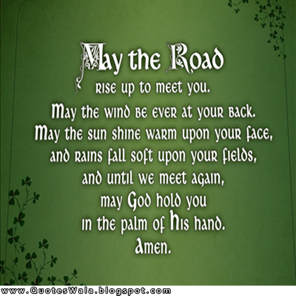 Irish Blessing Quotes | Daily Quotes at QuotesWala
