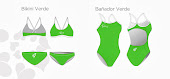 Bañador-Bikini marca Thaïs