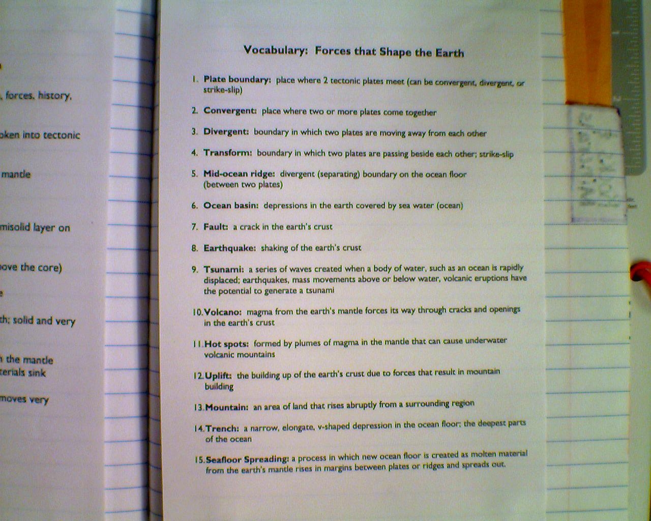 Mrs. Dingler's 6th Grade Science Class