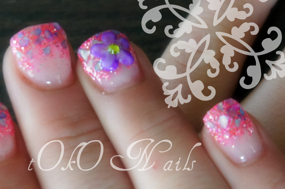 8. Candy Wrapper Nails - wide 11