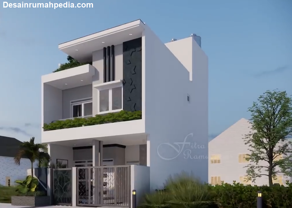 Desain Rumah Minimalis Ukuran 6 X 11 M 2 Lantai Tampil Lebih Modern Dan Kekinian Desainrumahpedia Com Inspirasi Desain Rumah Minimalis Modern