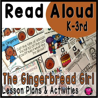 The Gingerbread Girl Activities: Christmas Reading and Comprehension Unit