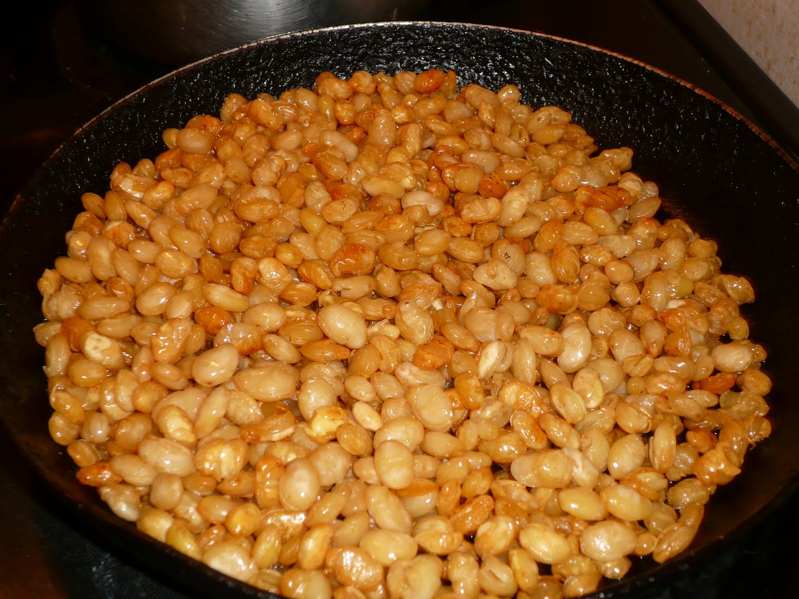 cooking Soya Beans Curry
