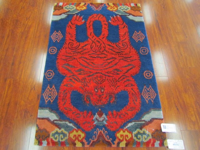 The Flying Carpets: Why Are Tibetan Tiger Rugs All The Rage? By Bruce ...
