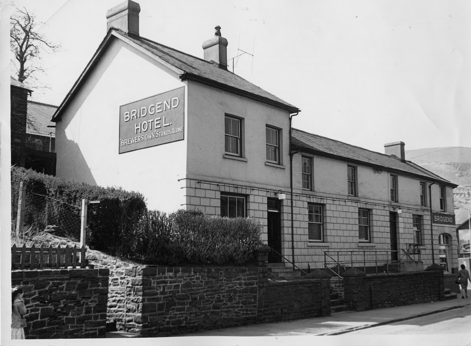 Brew Wales Now and Then, former Bridgend Hotel, Tonypandy