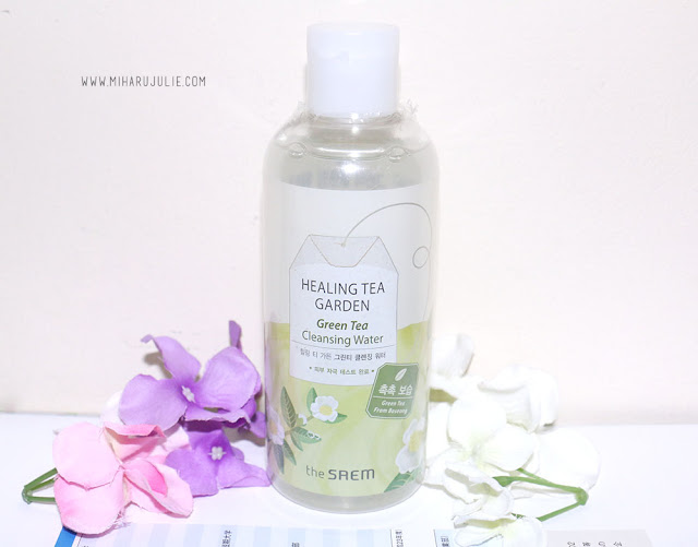 Review The Saem Healing Tea Garden Cleansing Water