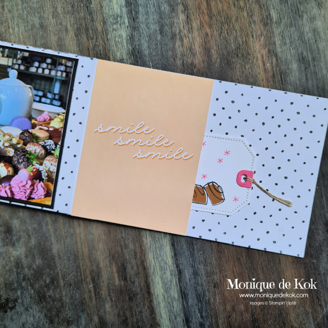 mini album, chocola, zelfgemaakt, stampin up, memories & more, kaartjes