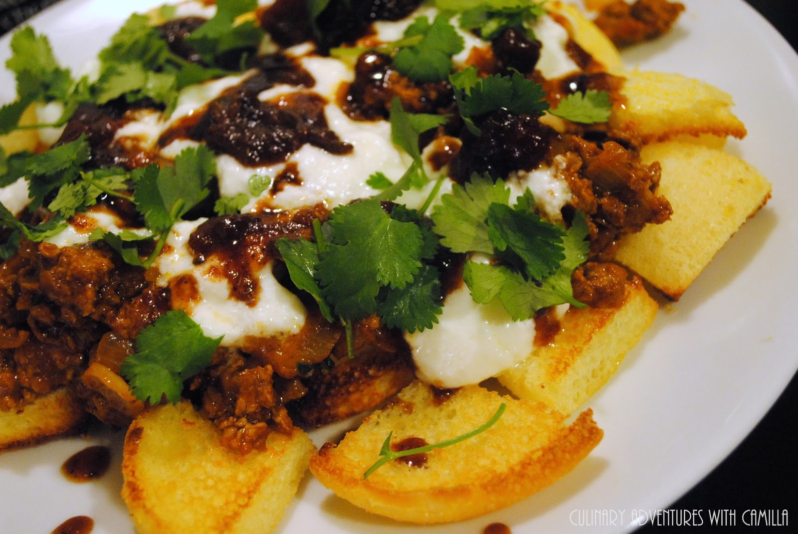 Garam Masala Lamb Naanchos FoodieExtravaganza