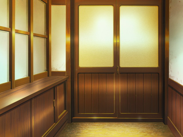 Japanese Traditional Interior  Midnight and close the door 2D Anime  background Illustration Stock Illustration  Adobe Stock