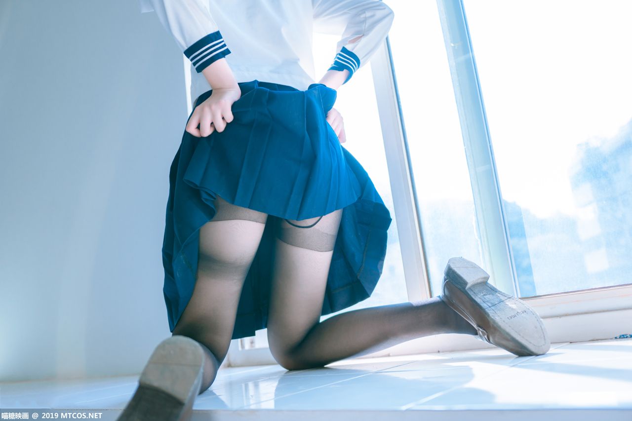Image MTCos 喵糖映画 Vol.014 – Chinese Cute Model With Japanese School Uniform - TruePic.net- Picture-25