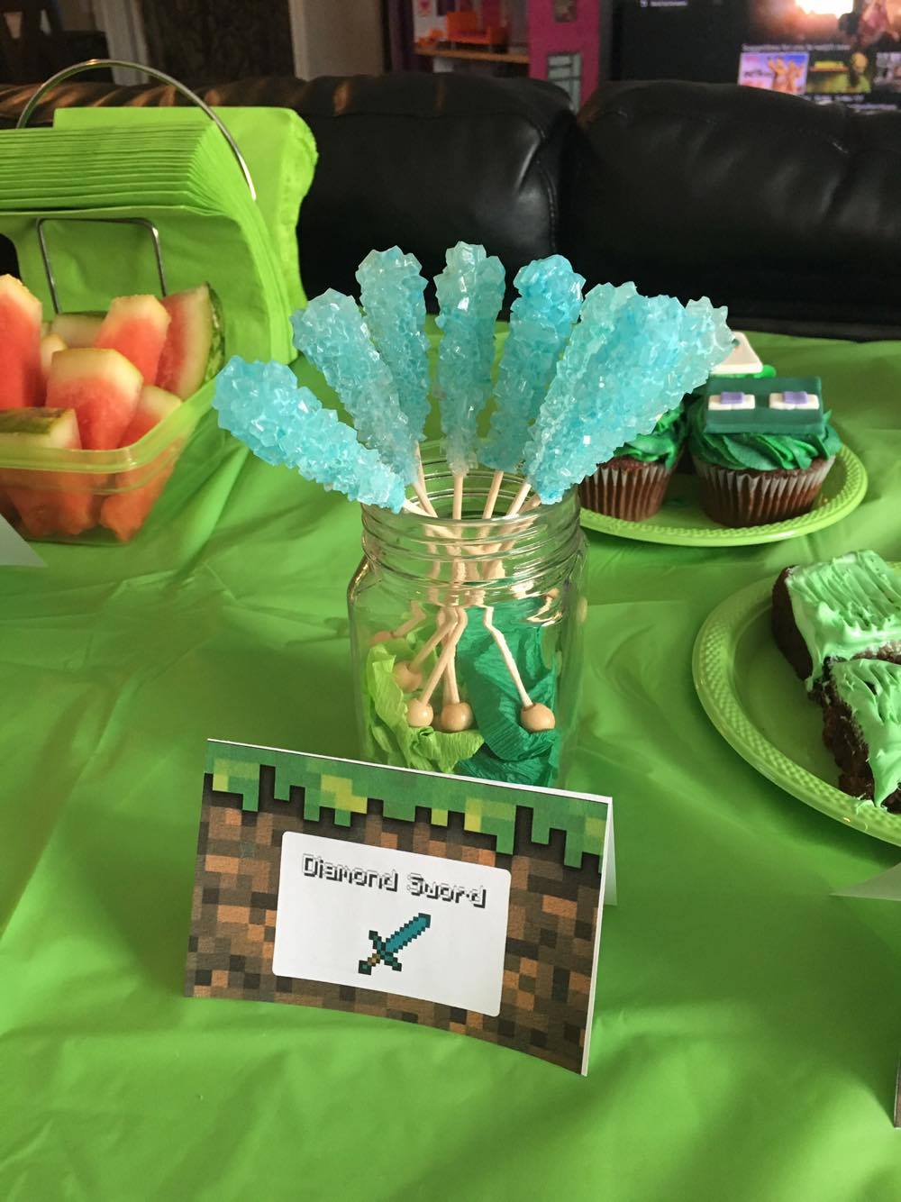 Buttercup Mom: Minecraft Birthday Party