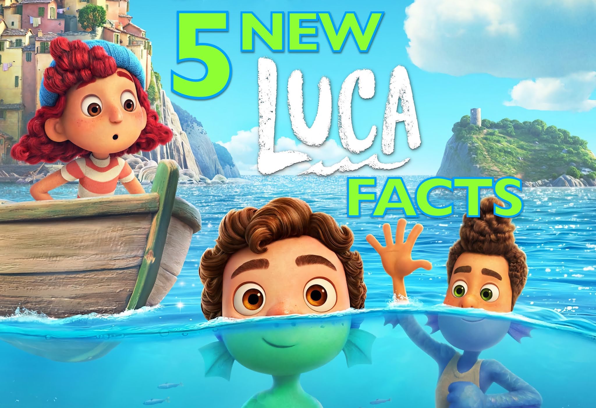 5 MORE Fascinating Facts about Pixar's 'Luca' & the Pizza Planet Truck, Pixar Ball and A113