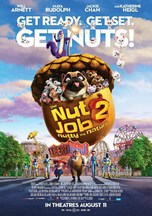 The Nut Job 2 Nutty By Nature 2017 BRRip 280MB English 480p ESubs Watch Online Free Download bolly4u