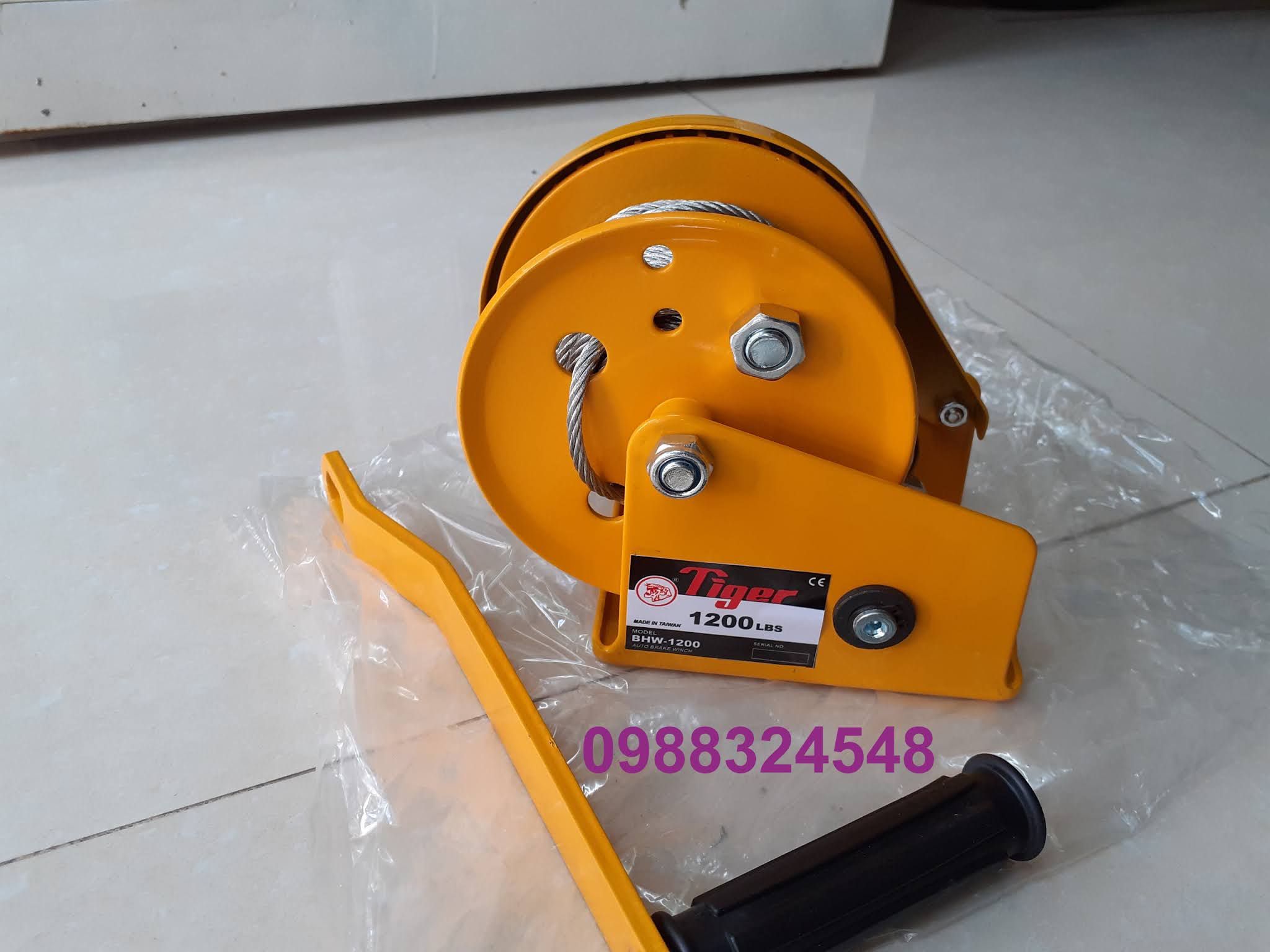 Tời quay tay Tiger BHW-1200