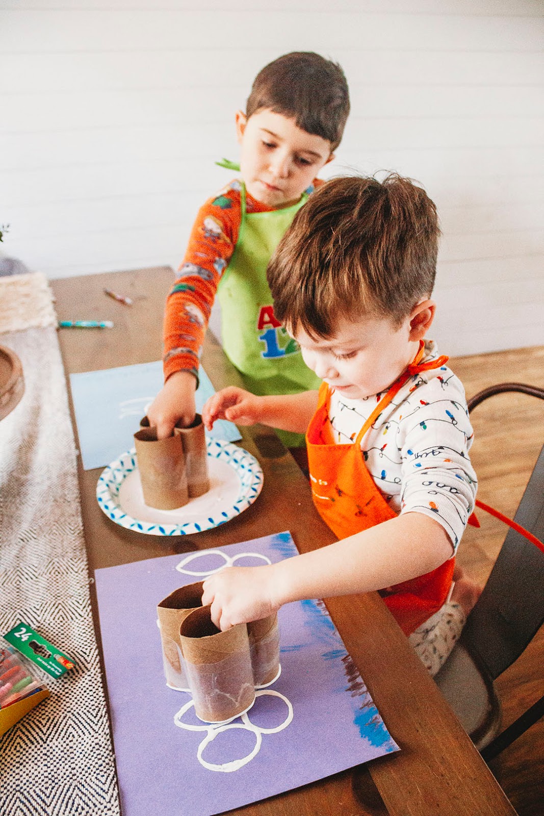 Easy Toilet Paper Roll Easter Bunny Stamps XO Noelle