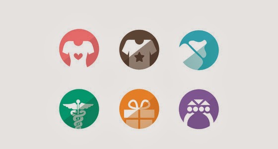 Free Vector Category Flat Icons