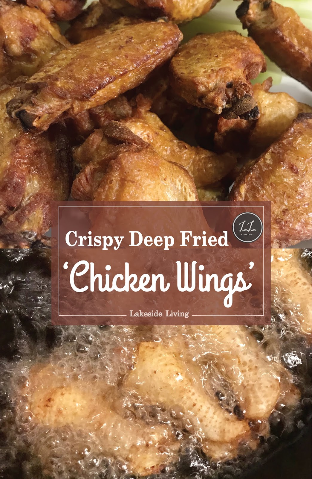 Deep Fried 'Ready for Game Night' Crispy Deep Fried Buffalo Chicken Wings