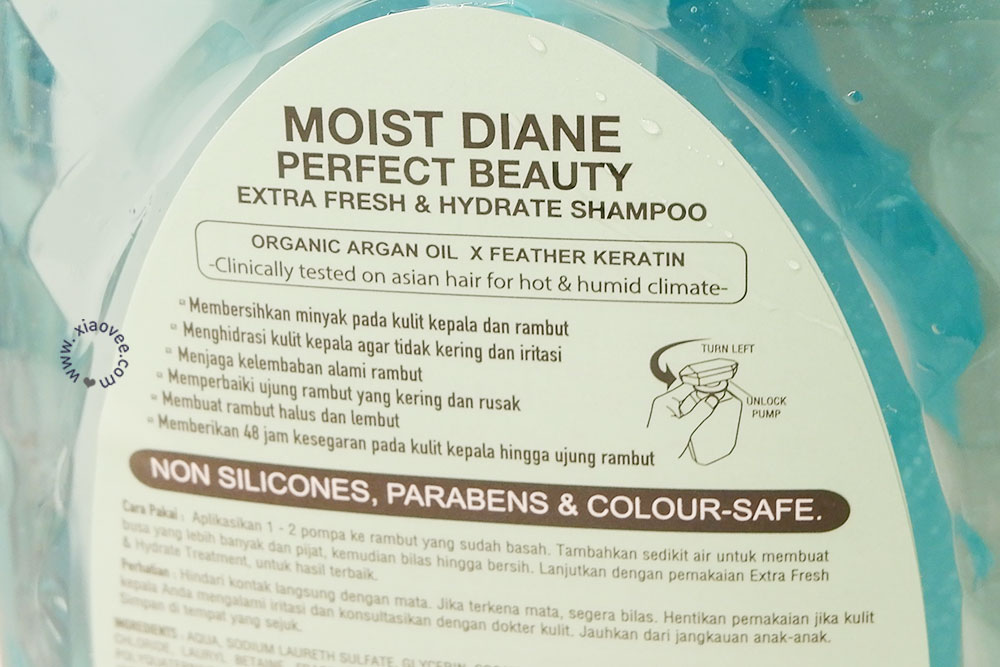 Xiao Vee Indonesian Beauty Blogger Moist Diane Extra Fresh & Hydrate