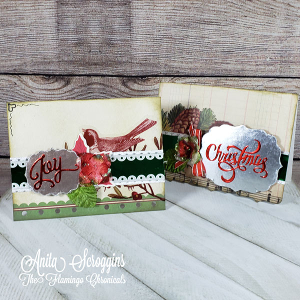 Foiled Christmas Cards
