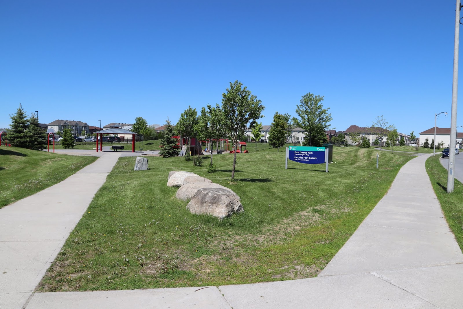 Memorials in Ottawa Foot Guards Park