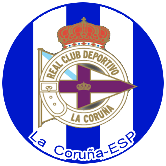 Escudos de Futebol de Botão LH Deportivo La Coruña