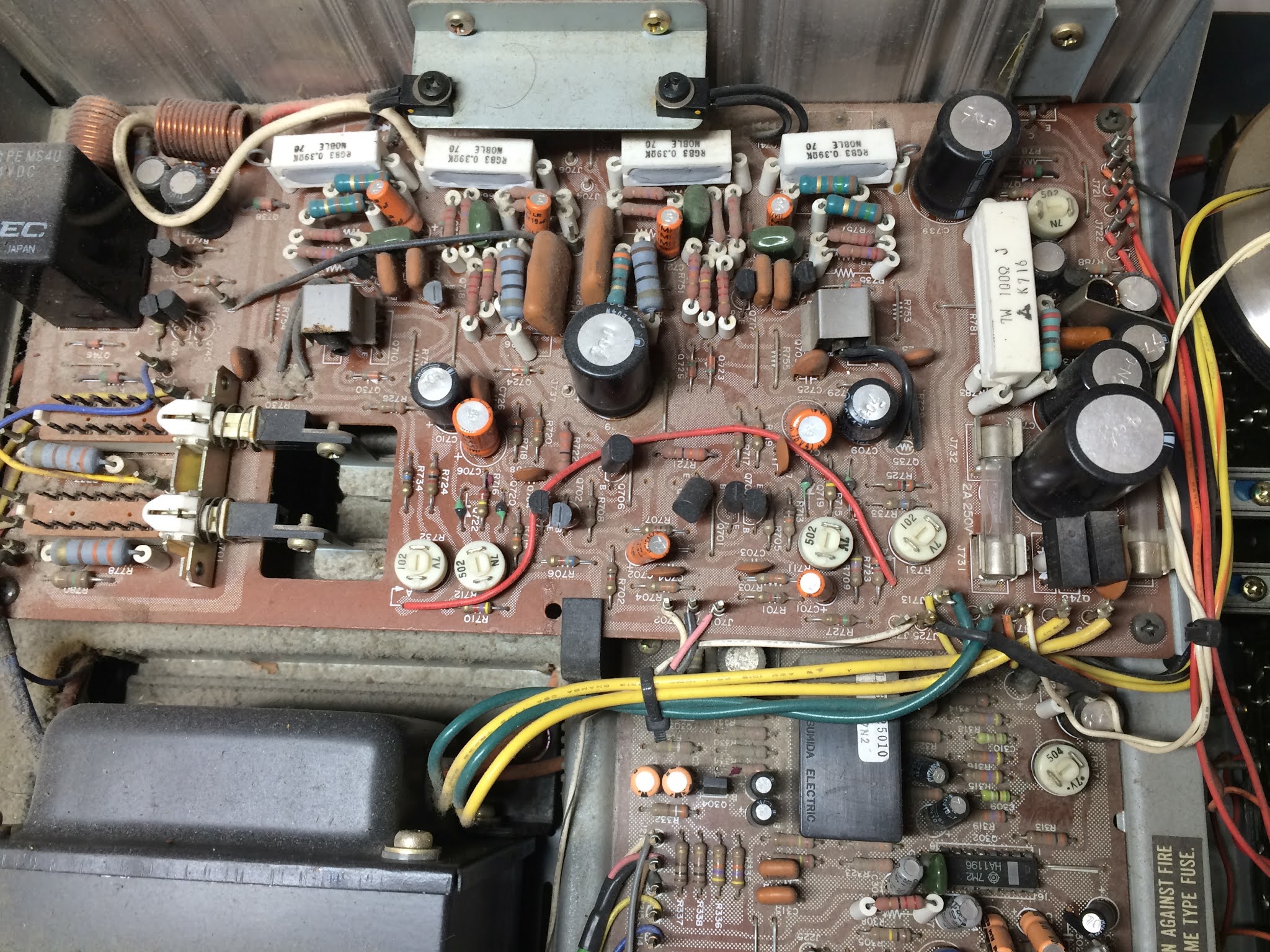 Oleg's Vintage Audio Marantz 2238B Receiver Restoration