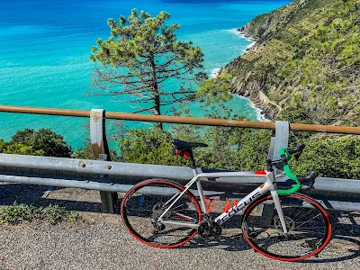 cycling cinque terre carbon road bike rental in riomaggiore