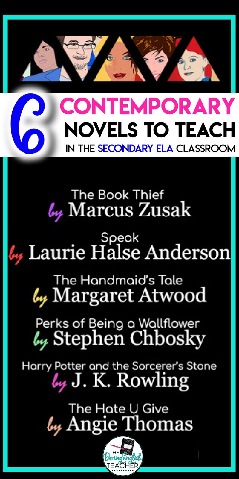6 Contemporary Novels to Teach in the Secondary ELA Classroom The
