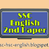 SSC English 2nd Papers All Grammatical Topics Solution. 