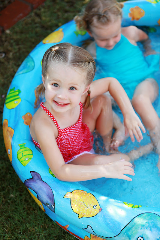 This Old Chair: 3 year old birthday party {water fun}