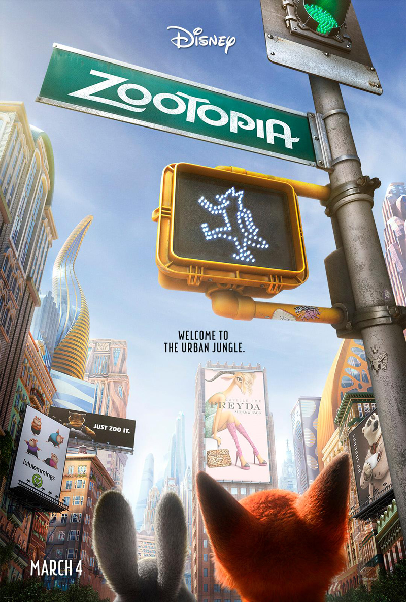 Movie Review: Zootopia (2016)