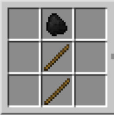 Materials to make a torch