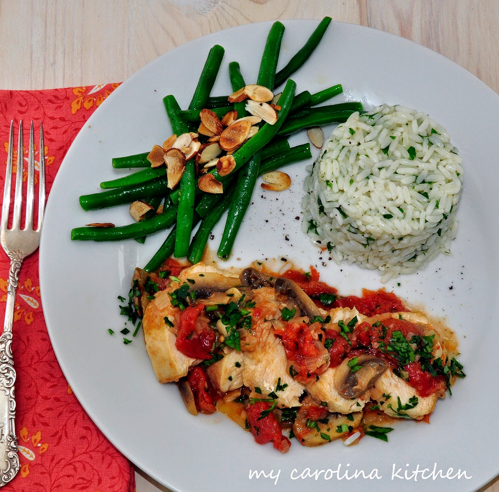 цыпленок маренго