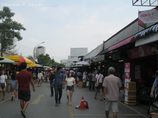 Perimeter road of Chatuchak Weekend Market