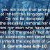 1 Corinthians 6-9-10