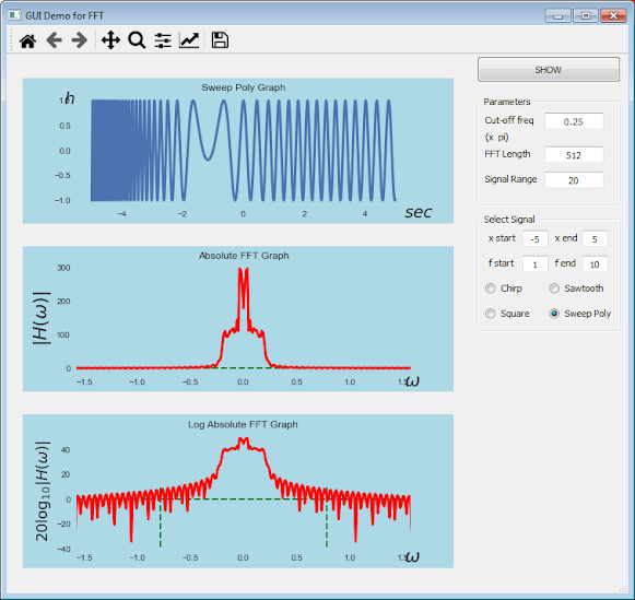 Software Developer and Writer Signal Processing with Python GUI Part 2