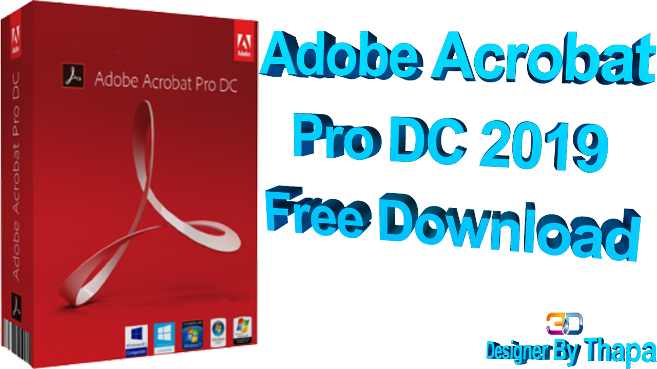 adobe acrobat pro 2019 free download