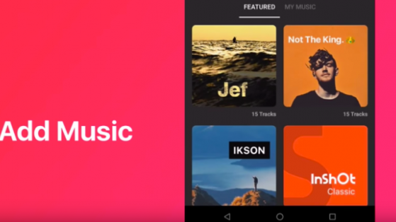 How to Add Music in InShot Android App as the Background for Your Video
