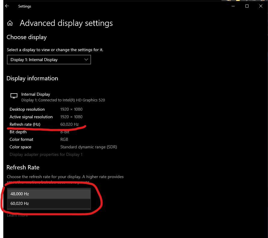Display Blink When Plug and Unplug Charger Power Cord on Windows 10