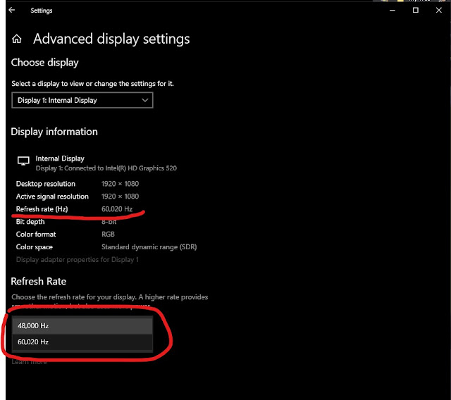 Display Blink When Plug and Unplug Charger Power Cord on Windows 10