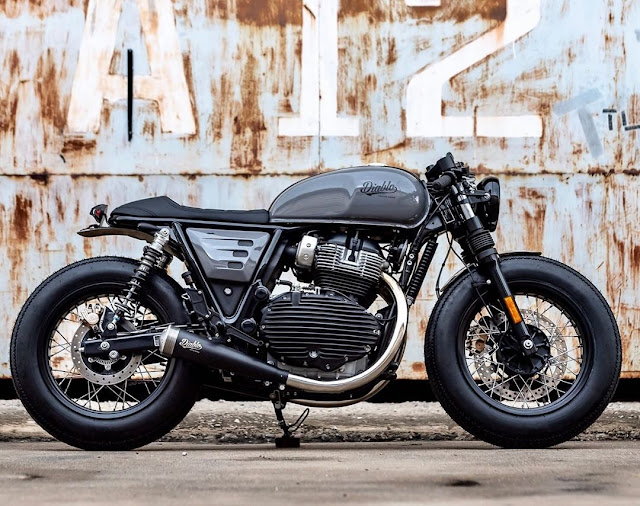 Royal Enfield GT650 By K-Speed Hell Kustom