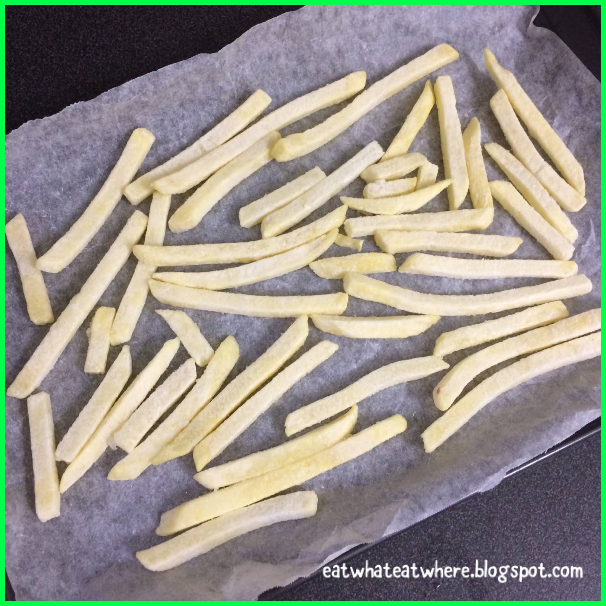 Eat what, Eat where? How to Make Crisp (Frozen) Fries in the Oven