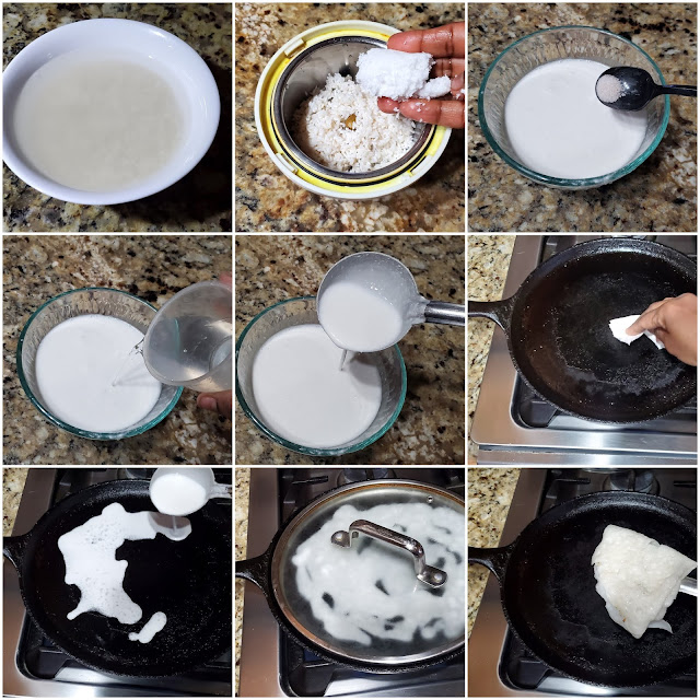 images of Neer Dosa / How to make Neer Dosa / Traditional Mangalorean Neer Dosa Recipe