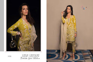 Shree Fab Sana Safinaz Premium Lawn 2 Pakistani Suits